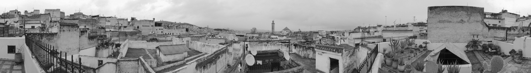 The rainy Sky of Es, marocco