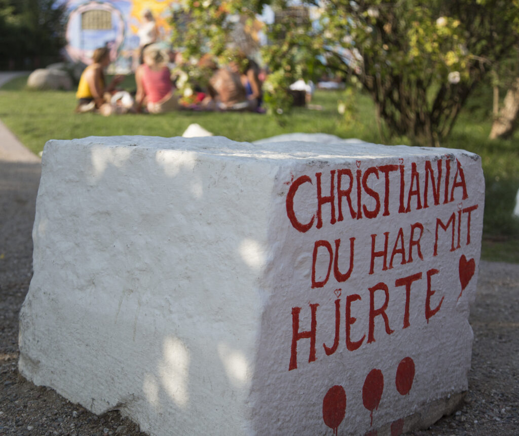 Stein "Christiania Du bist mein Herz" , Foto: Robert B. Fishman