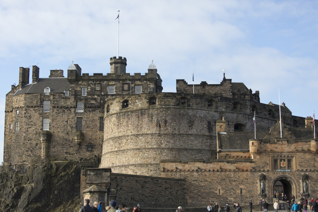 Schloss in Edinburgh, Foto: Robert B. Fishman, ecomedia, 31.10.2012