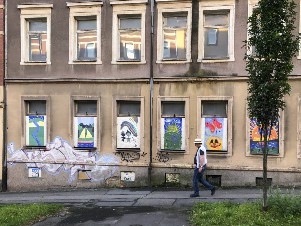 leerstehendes Gründerzeit-Mietshaus auf dem Sonnenberg in Chemnitz