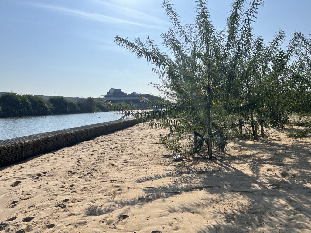 Gezeitenpark Keilehaven in Rotterdam: Die Mauern wurden abgerissen: Hier entsteht ein begrünter Strand